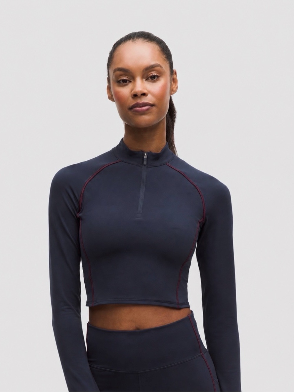lululemon wunder train cropped long sleeve